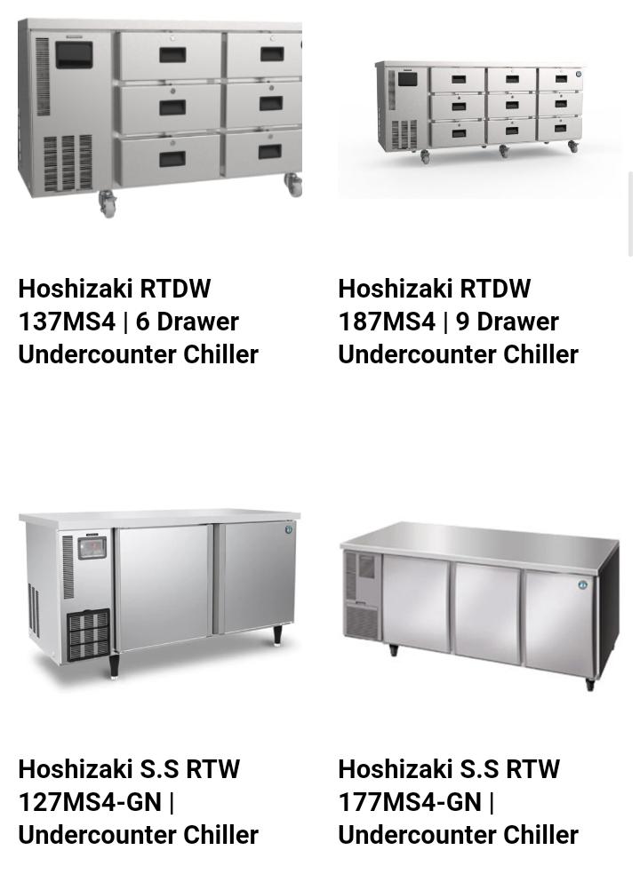 Undercounter chiller 